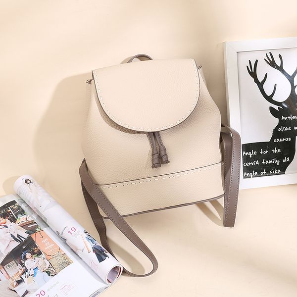 

carmenlai women backpack bag backpacks fashion handbags purses real leather portable student school back pack notebook bookbag