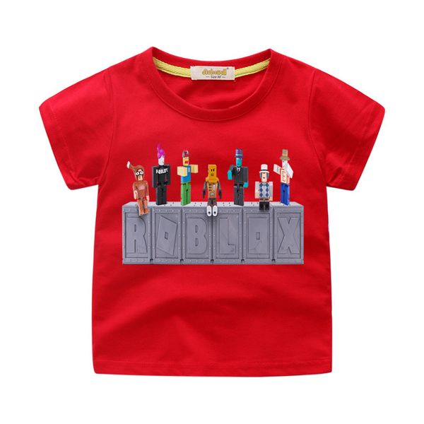 

boy/girls 3-14 years teens children cotton kids tee cartoon print boys transportation t shirt summer infant kids y200704, Blue