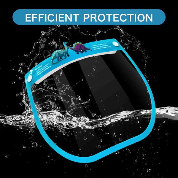 

20шт дети дети защитная маска для лица sheild splash screen transparent head mounted shield pet анти туман bbylav garden2010