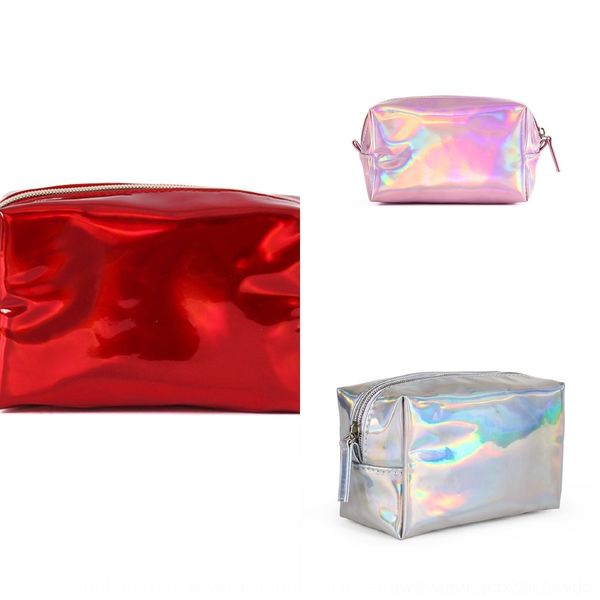 

9gvvz лазер путешествия цвета пвх материал стирального хранение портативного мешка изысканный trsyk хранение косметического косметическая ма
