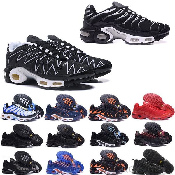 

classic new tn mens shoes black white red air camo tns plus ultra sports casual shoes university requin designer trainer sneakers xk5k