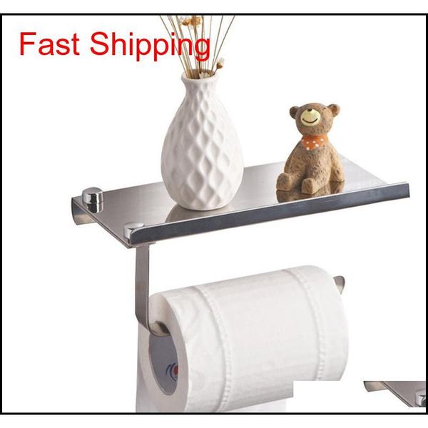

2018 concise wall mounted toilet paper holders bathroom fixture stainless steel roll paper holde qylmuj sports2010