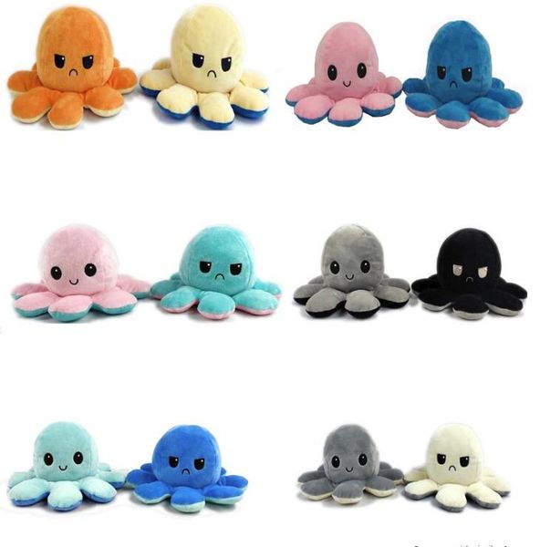 

reversible cute ocs plush doll reversible stuffed plush toy soft double-sided flip ocs doll children girls doll home decoration