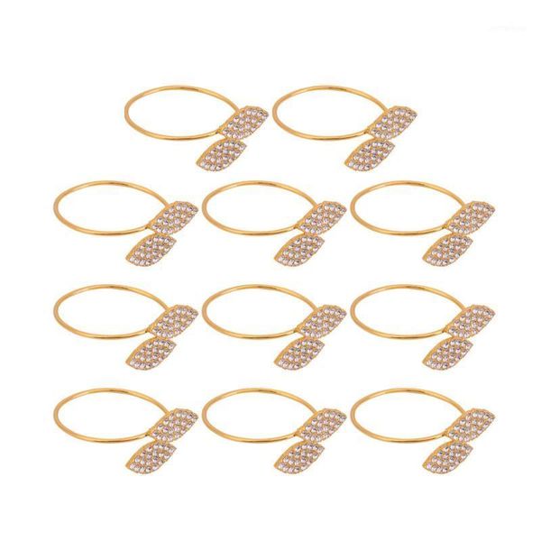 

napkin rings 8pcs metal dinning table settings holders for dinner event1