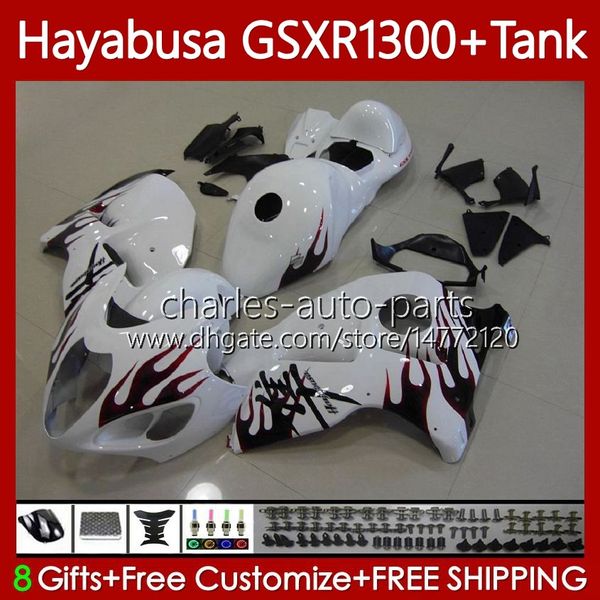 Комплект для тела для Suzuki Hayabusa GSXR 1300CC 1300 CC 2002 2003 2004 2005 2006 2007 74NO.119 GSX-R1300 GSX R1300 GSXR-1300 96-07 GSXR1300 96 97 98 99 00 01 Красный пламя