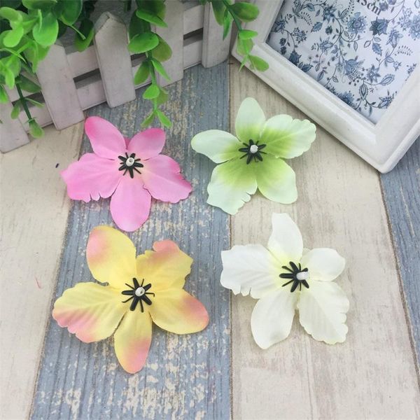 

15 шт. 7см real touch искусственный фаленопсис шелковые орхидеи цветы головы скрапбукинг гирлянда поддельный цветок для свадьбы декоративный