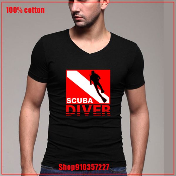 

новый coming урожай харизматичный парень scuba diving футболки для мужчин большой размер v удобный все тис летние топы спорта толстовка с ка