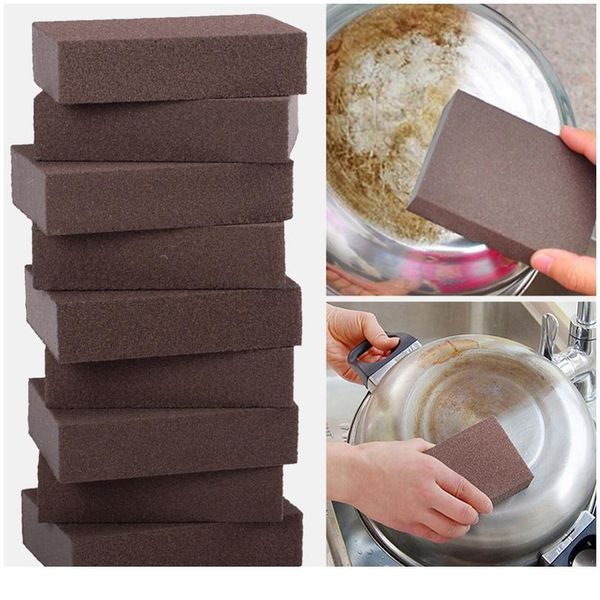 

nano melamine emery sponge pot brush for removing rust kitchen tool sponge cleaning brush descaling bbyasr