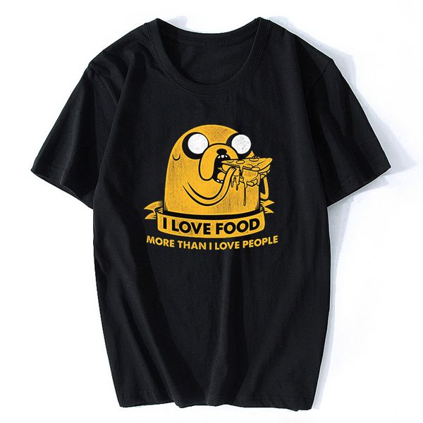 

sport jake the dog 'i love food' t-shirt, adventure time tee, men/women's all sizes cotton new t shirts feyenoord shirt 2019