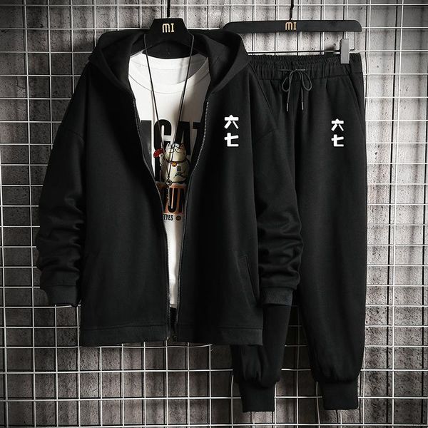 

scortsuits мужская толстовка спортивные наборы зимний пиджак + брюки повседневная одежда мужская трек костюм спортивная одежда плюс размер, Gray