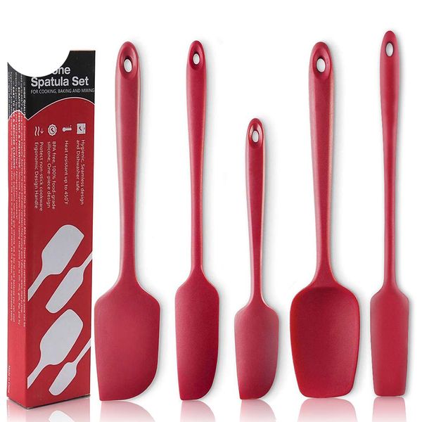 

kitchenaid silicone bench scraper spatula cake tools kitchen tool set
