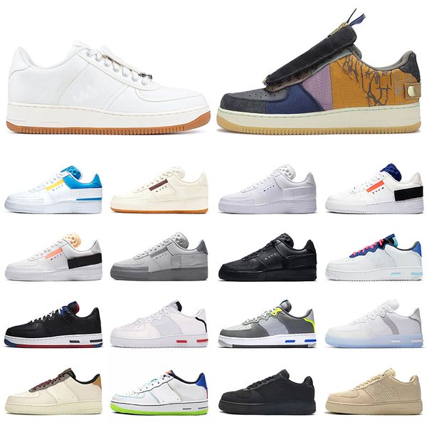 

travis n354 women mens running shoes react light bone astronomy blue platform shoes triple white black sports trainers sneakers