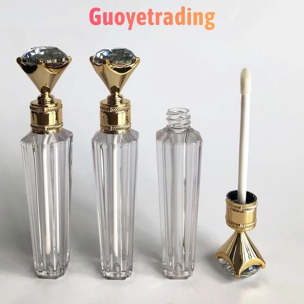 

lip glaze tube lip gloss tube golden diamond 3ml makeup packaging materials lip gloss empty tube custom manufacturer high qulity & beautiful