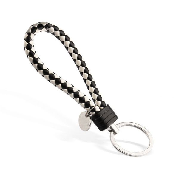 

leather rope keys ring manual weave key buckle automobile keychains originality new pattern with various style 0 68yy j1