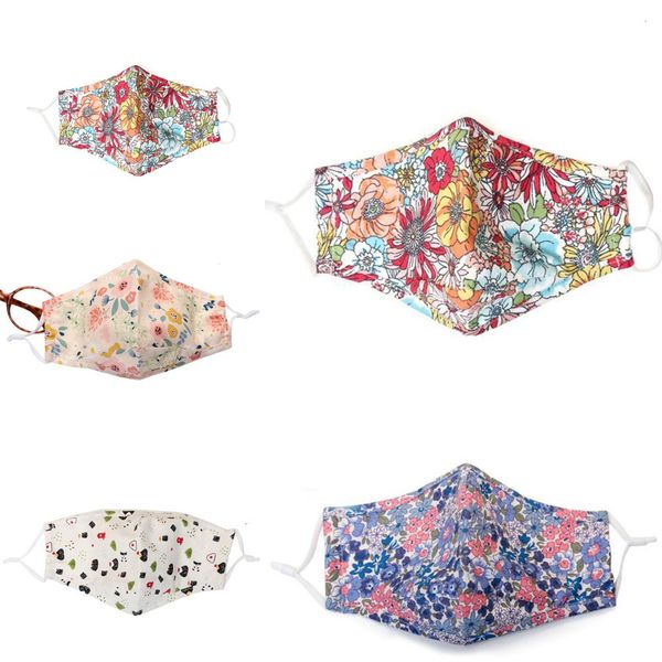 

mask designer small face with floral cotton filter dust mask respirator protective masks p293u 165wj