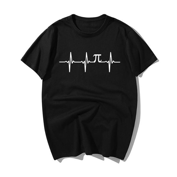

funny heartbeat only for pi print summer fashion casual short sleeve hip hop harajuku streetwear hooded sweatshirt hoodie men t shirt