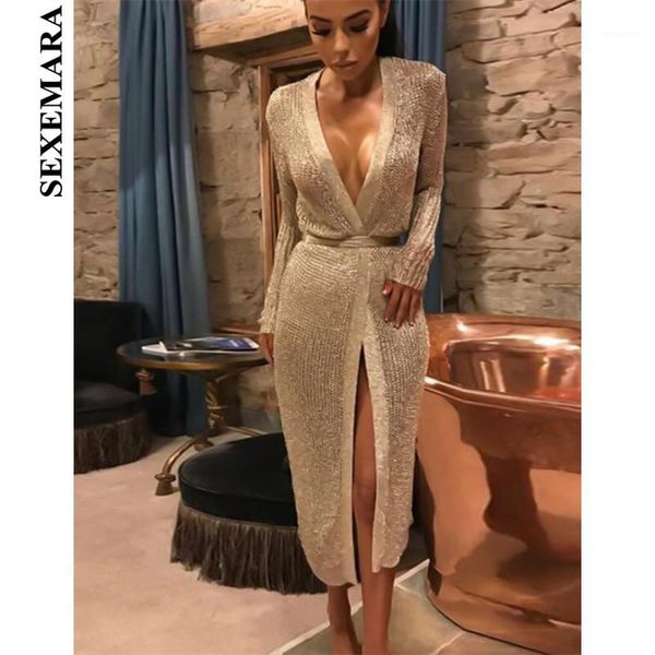 

women's knits & tees boofeenaa gold long cardigan sweater women 2021 autumn winter fashion sleeve coat with belt c79-, White