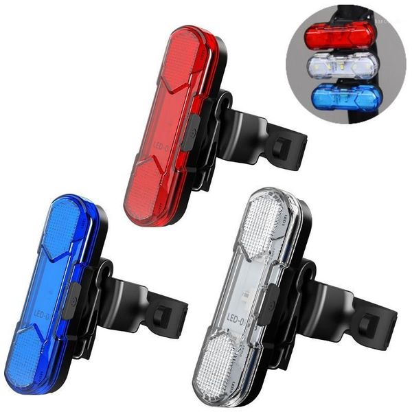 

bike lights 5 led cycling warning rear lamp usb rechargeable taillight bicycle safety accessories portable night riding flash light1