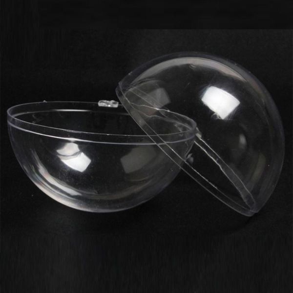 

fillable balls baubles plastic favour decor decorations 4/5/6cm christmas
