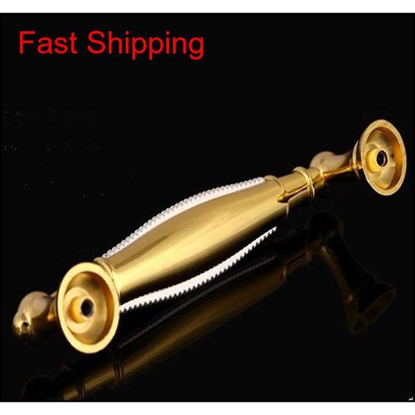 

128mm fashion deluxe glass diamond furniture handle gold kitchen cabinet wardrobe handle pull k9 cryst qylrty bdenet