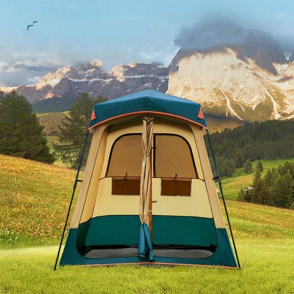 

tents and shelters hydraulic construction-quick-opening two-bedroom mobile changing clothes fishing bathing toilet tent outdoor camping