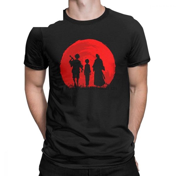 

men samurai champloo samurai sunset t shirts pure vintage short sleeve round neck tees unique t shirt sport hooded sweatshirt hoodie