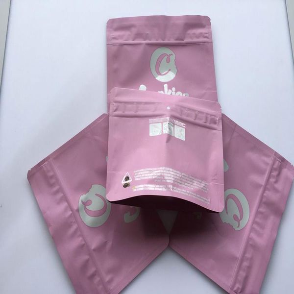 

c cookies pink 15x20cm small ziplock baggies mylar bags local medicated edibles smell proof bags wmtdkq yyysports