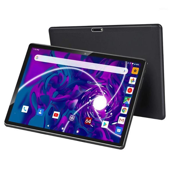 

tablet pc 2021 mediapad 10 inch 3g phone call android 9.0 pie 32gb emmc 1280*800 ips dual sim cameras wifi gps tablets youtube1