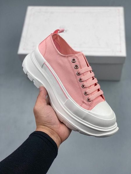 

all match fashion casual shoes desig luxu mcqueenes men shoes alexanders outdoor women dress shoes, Black;red