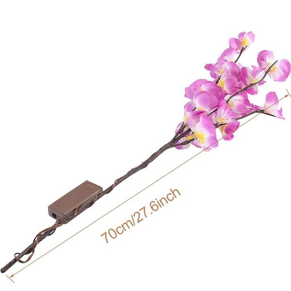 

fengrise phalaenopsis отрасль свет гирлянда с рождеством декор для дома рождество 2020 орнаментов навидада нового года 2021 bbydnk wrhome