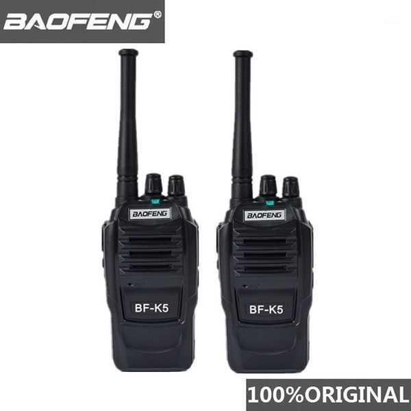 

walkie talkie 2pcs baofeng k5 ham radio 400-470mhz uhf transceiver 1500mah 2 way amateur handy interphone for security1