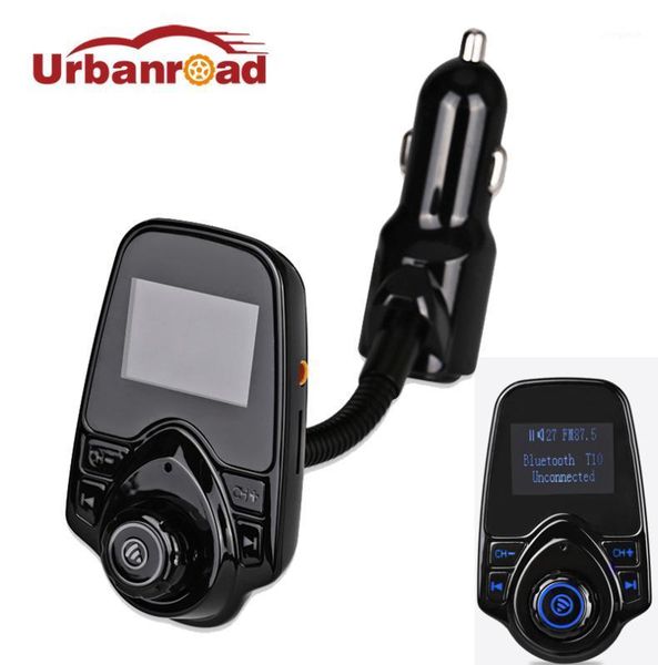 

car wifi router urbanroad black wireless bluetooth fm transmitter handskit mp3 modulator usb charger audio lcd display for1