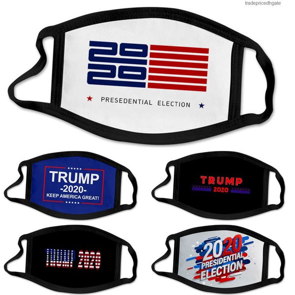 

factoryf713designer mask trump face personalized black mouth custom ice silk cotton breathable dustproof reusable masks for c