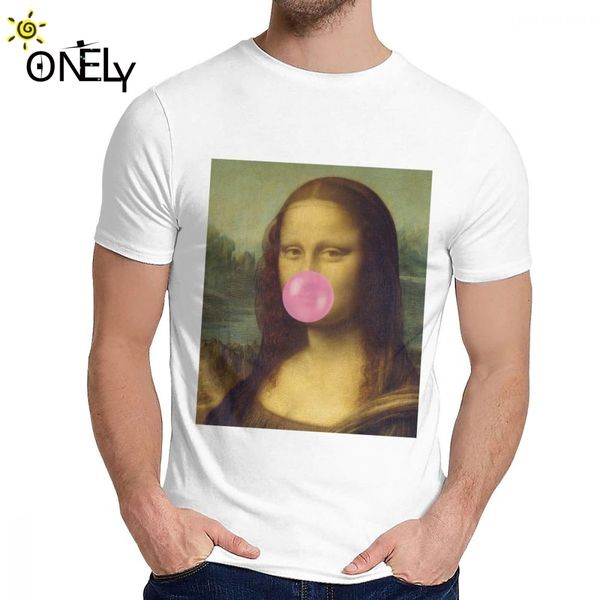 

comfortable the bubble gum mona lisa funny t-shirt men new design o-neck homme tee shirt sport hooded sweatshirt hoodie
