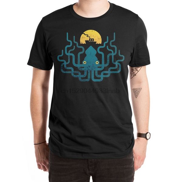 

krak of dawn t shirt ocean water boat tugboat kraken squid nature animals creature sport hooded sweatshirt hoodie