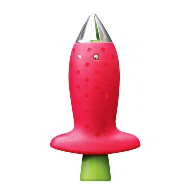 

kitchen accessories red strawberry huller strawberry leaf remover tool tomato stalks fruit knife jllzvr loveshop01