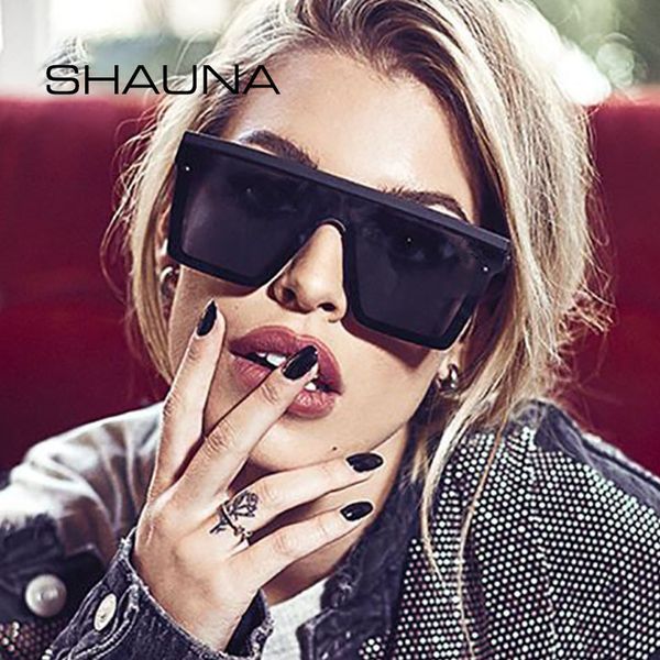 

classic woman shauna square sunglasses flat brand designer purple mirror coating shades uv400