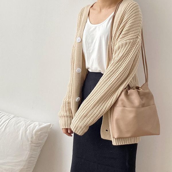 

shoulder bags soft pu leather for women 2021 casual tote women's bag sac a main quality handbag soid color handbags