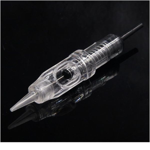 

tattoo needle 100pcs/lot 1rl disposable sterilized permanent makeup cartridge needles tips for eyebrow lip agulha ea qyljxh