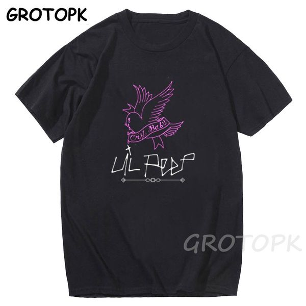 

lil peep oversized harajuku fashion summer hip hop streetwear rapper singer fashion print sport hooded sweatshirt hoodie men t shirt