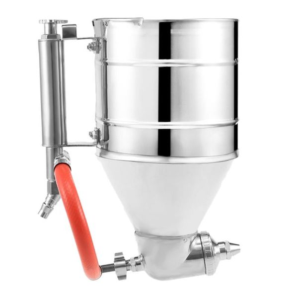 

3500ml air hopper spray tool paint texture drywall painting sprayer with 6 nozzles stucco sprayer, plaster professional guns