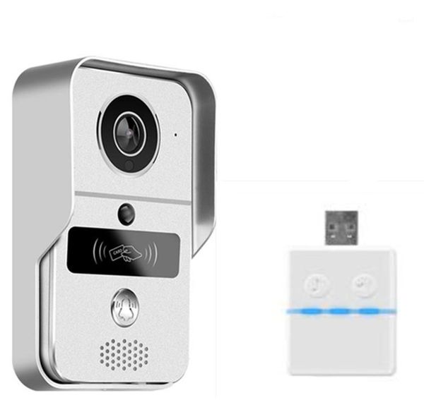 

1080p wireless wifi doorbell p2p 150 degree poe rj45 yoosee video door phone1