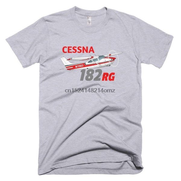 

print mens summer cessna 182 rg skylane (red) airplane t shirt personalized with n# tee shirt sport hooded sweatshirt hoodie