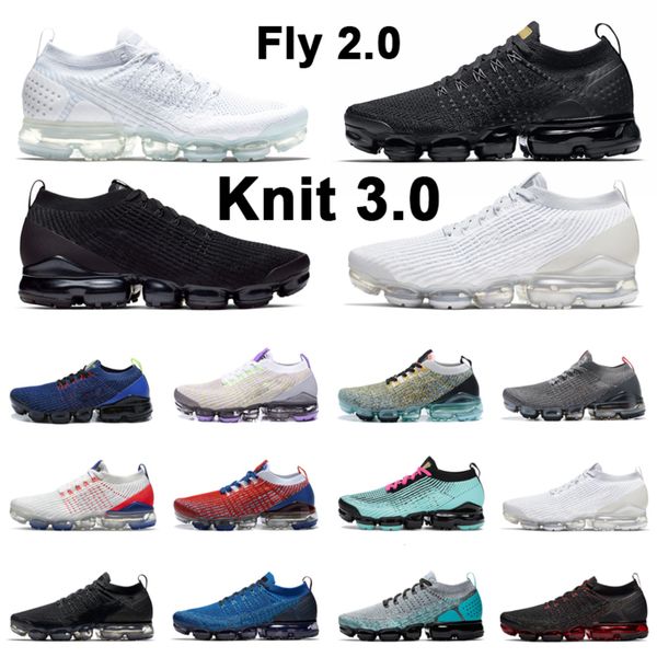 

2.0 3.0 men running shoes triple white black metallic gold astronomy blue south beach pure platinum mens women trainer sports sneakers