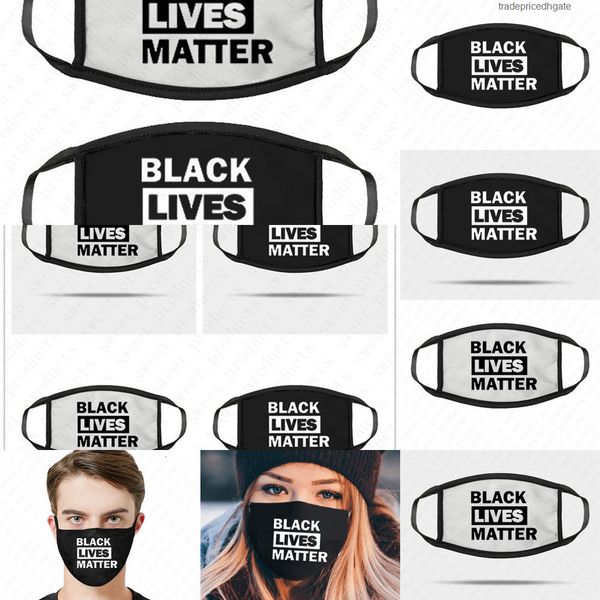 

factory8ldjmatter black 2020 lives printed masks new summer sunproof face cover outdoor cycling sports mouth-muffle