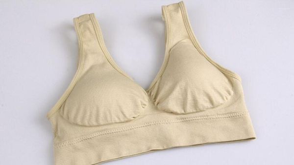 

gym clothing seamless sports bras breathable fitness bra yoga bra1, White;black