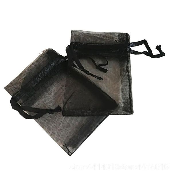 

50 шт. 7x9 9x12 10x15 13x18cm органза подарочная сумка ювелирные изделия упаковка сумки свадебная вечеринка украшения действия сумки sachet
