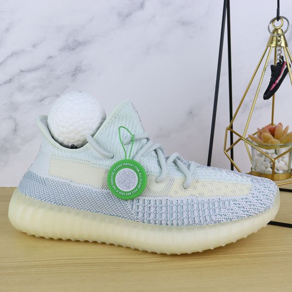 

2020 new mens running shoes women sports sneakers kanye west desert sage static earth zyon tail light cinder v2 with ball size36-48