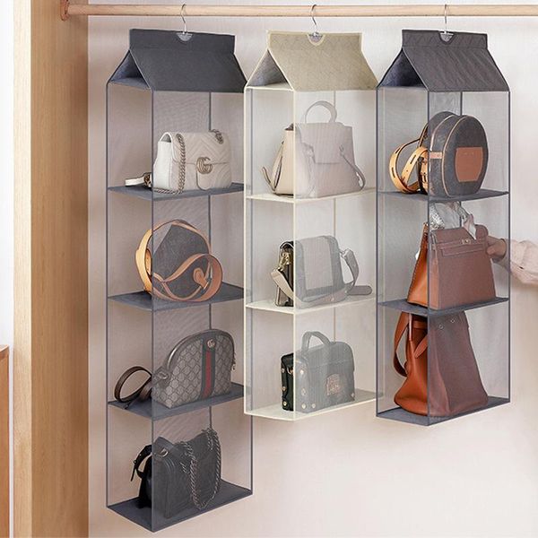 

handbag hanging organizer hanging wardrobe organizer three-dimensional storage bag handbag for closet bag1