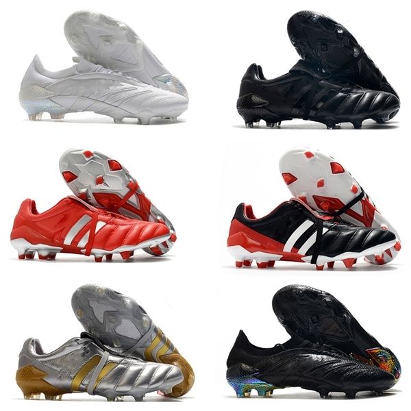 

мужской новый хищник мания оригинальные chaussures де футовых mens футбол бутсы predator хищник archive limited edition бутсы